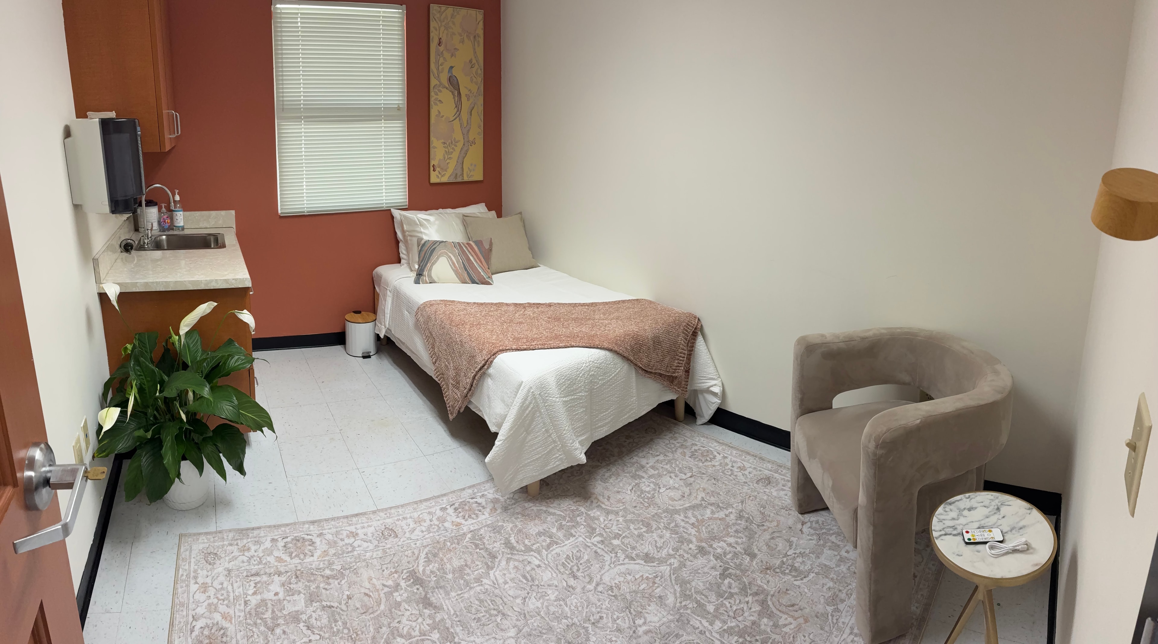 Private treatment suite at Lightworker Ketamine Center